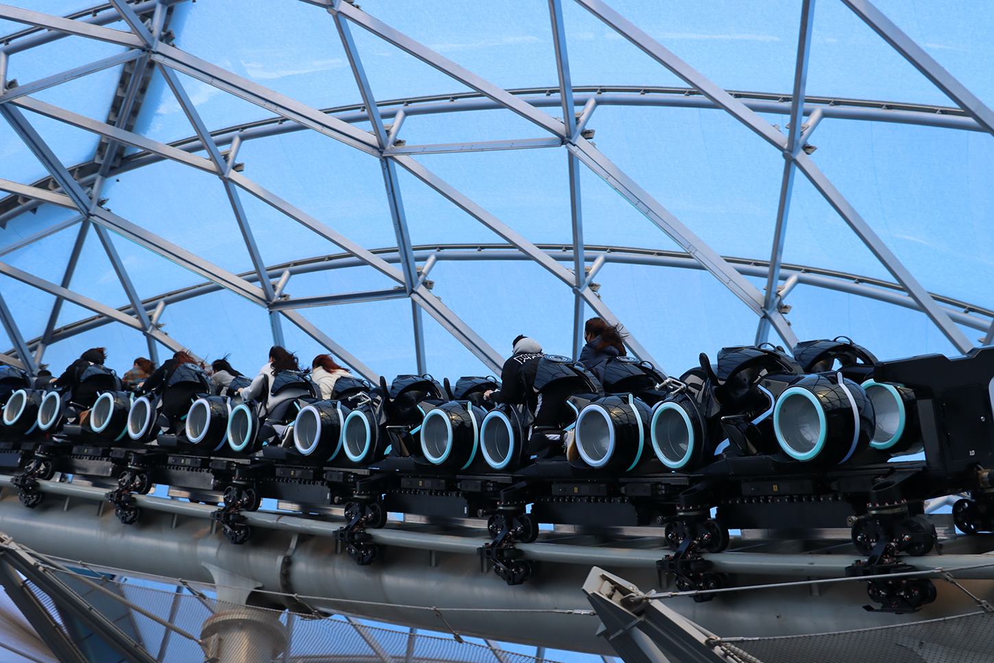 Tron Lightcycle Power Run - Photo by Taha on Unsplash